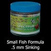 New Life Spectrum Small Fish Formula .5mm Sinking Salt/Fresh